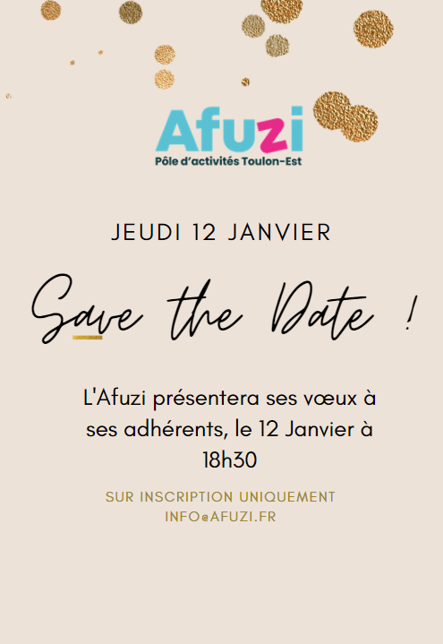 La Zone Artisanale Toulon Est vous présente ses voeux